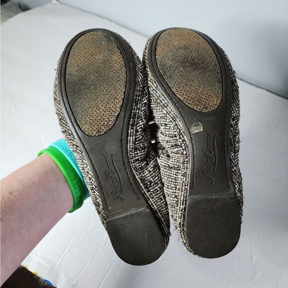 Lucky Brand EMMIE Women's Size 7.5 Tweed Ballet Flats Textured Multicolor Career - Picture 3 of 4